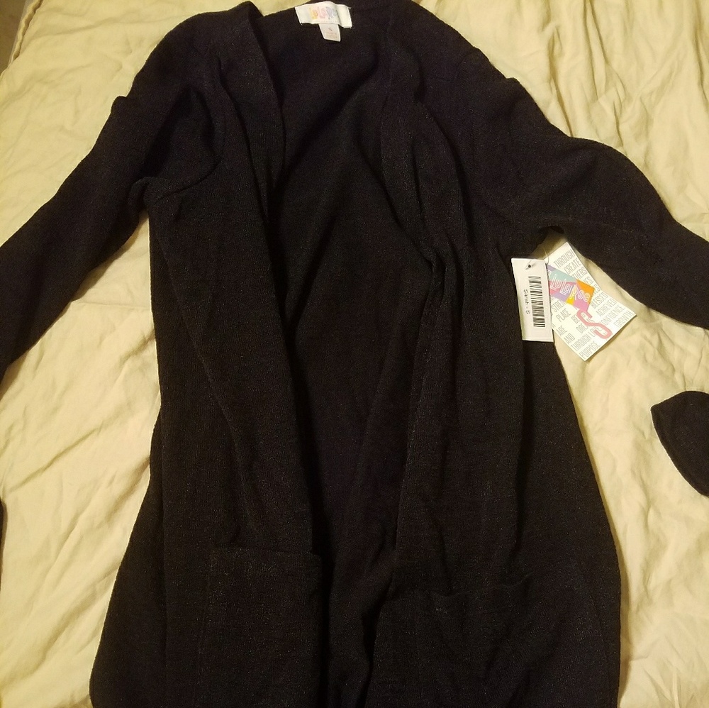 Bnwt solid black NOT NOIR sarah small